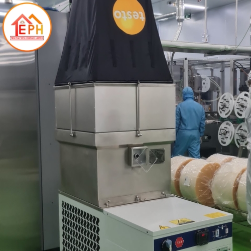 THIẾT BỊ XỬ LÝ BỤI CỤC BỘ CHO MÁY SẢN XUẤT BÊN TRONG PHÒNG SẠCH 