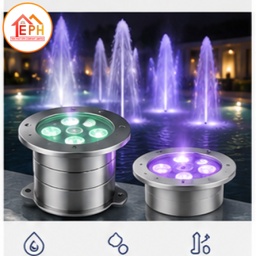 Đèn Chiếu Sáng Hồ Bơi Underwater Light Series | TIẾN PHÁT EPH