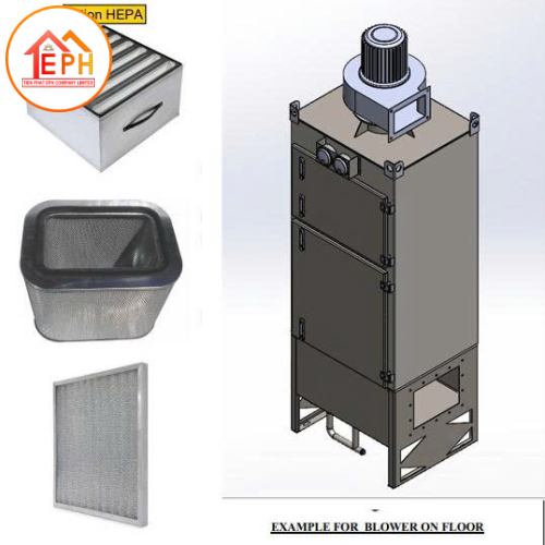 Máy Hút Lọc Sương Dầu CNC (Oil Mist Collector) TIẾN PHÁT EPH | Giải Pháp Xử Lý Sương Dầu Công Nghiệp